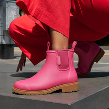 Load image into Gallery viewer, NEW COLOUR- Bobbi Wellington Ankle Boot // fuchsia