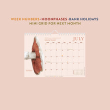 Load image into Gallery viewer, 2025 Calendar | Mushroom | A4