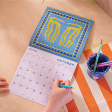 Load image into Gallery viewer, 2025 Calendar | Artist Collab with Ashley Pervical | The Cats | Compact Square