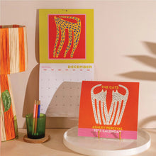 Load image into Gallery viewer, 2025 Calendar | Artist Collab with Ashley Pervical | The Cats | Compact Square