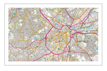 Load image into Gallery viewer, Ordnance Survey Map tea towel