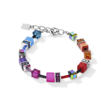 Load image into Gallery viewer, GeoCUBE® bracelet 2838 multicolour rainbow bracelet