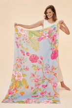 Load image into Gallery viewer, POWDER Printed Floral Jungle Scarf - Lavender