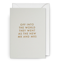 Load image into Gallery viewer, Lagom Design Wedding Card - VARIOUS