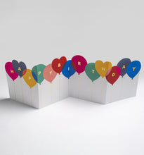 Load image into Gallery viewer, Lagom Design Concertina Card - birthday