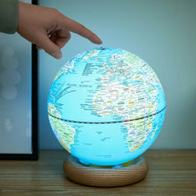 Load image into Gallery viewer, AtlasGlobe Lightblue White Ash