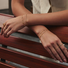 Load image into Gallery viewer, SPARKLING 1 TRIPLE STATION BRACELET