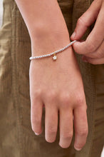 Load image into Gallery viewer, Sienna Beaded Enamel Flower Charm Bracelet