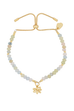 Load image into Gallery viewer, Faceted Mini Doodle Flower Bracelet