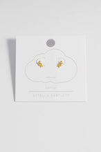 Load image into Gallery viewer, Duo Star Stud Earrings Gold Plated