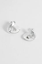 Load image into Gallery viewer, EB Edit Sculptural Twist Hoop Earrings