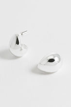 Load image into Gallery viewer, EB EDIT WATERPROOF PVD COATED Mini Teardrop Stud Earrings - Silver Plated