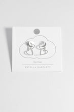 Load image into Gallery viewer, Double Heart Hoop Earrings