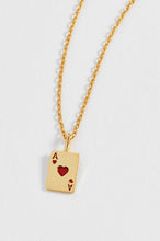 Load image into Gallery viewer, Ace of Hearts Necklace