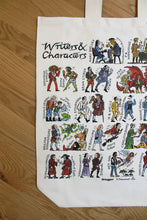 Load image into Gallery viewer, Writers and Characters Tote Bag
