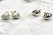 Load image into Gallery viewer, Stone Stud Earrings – Sterling Silver by Chris Lewis