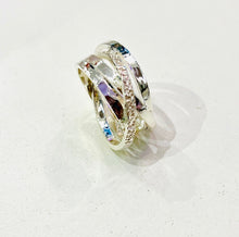 Load image into Gallery viewer, Classic Intertwined Ring – Sterling Silver by Chris Lewis