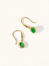 Load image into Gallery viewer, LUCIER-Birthstone Gemstone Hook Earrings