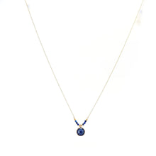 Load image into Gallery viewer, AM  lapis, GEMSTONE HANDCRAFTED NECKLACE
