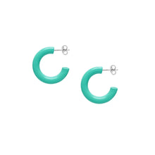 Load image into Gallery viewer, BRANCH SMALL HUGGIE HOOP EARRING