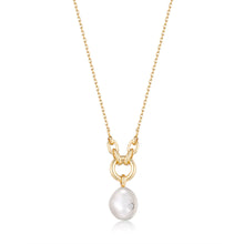 Load image into Gallery viewer, Pearl SparklePendant necklace