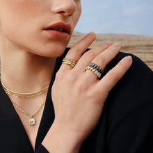 Load image into Gallery viewer, PAPER CLIP LINK RING