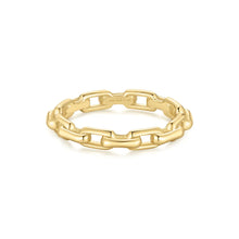 Load image into Gallery viewer, PAPER CLIP LINK RING