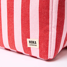 Load image into Gallery viewer, Label close-up — ROKA London woven label