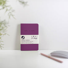 Load image into Gallery viewer, Vent for change A6 Pocket Journal