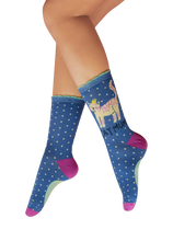 Load image into Gallery viewer, POWDER LADIES ANKLE SOCKS