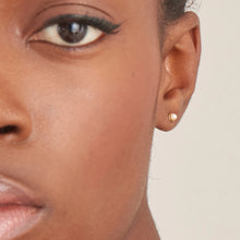 Load image into Gallery viewer, Pearl cabochon  Stud Earrings