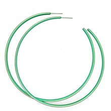 Load image into Gallery viewer, ROUND HOOP TITANIUM EARRINGS