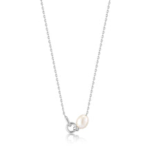 Load image into Gallery viewer, Pearl link chain Necklace