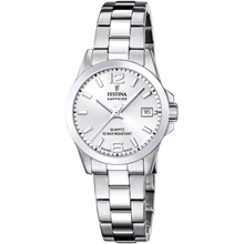 Load image into Gallery viewer, FESTINA SWISS MADE WOMEN'S SILVER WATCH