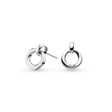 Load image into Gallery viewer, Kit Heath Bevel Cirque link Stud Earrings