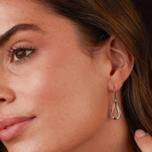 Load image into Gallery viewer, KIT HEATH Serenity Rhodium Plated Drop Earrings