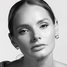 Load image into Gallery viewer, Kit Heath Sterling Silver Infinity Hoop Earrings