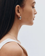 Load image into Gallery viewer, Bold Creoles (Small) Steel