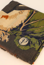 Load image into Gallery viewer, POWDER Gardening Bunny Print Scarf