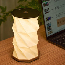 Load image into Gallery viewer, G036BK_Twist Hexagon Lamp