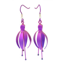 Load image into Gallery viewer, FUCHSIA TITANIUM EARRINGS
