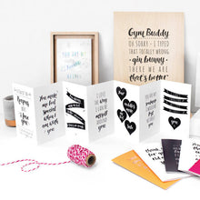 Load image into Gallery viewer, Reasons Why... Concertina Card for New Parents