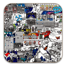 Load image into Gallery viewer, Sheffield Skyline coasters set of 4