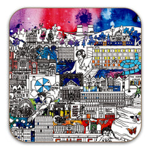 Load image into Gallery viewer, Sheffield Skyline coasters set of 4