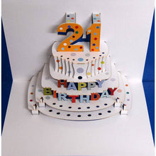 Load image into Gallery viewer, Forever POP UP Happy Birthday Age Cards - 16 to 100