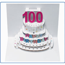 Load image into Gallery viewer, Forever POP UP Happy Birthday Age Cards - 16 to 100