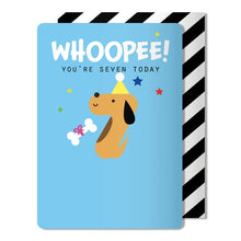 Load image into Gallery viewer, Hooray! Birthday Age magnet card