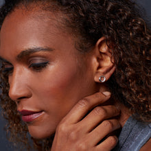 Load image into Gallery viewer, Kit Heath Bevel Cirque PAVE CZ Stud Earrings