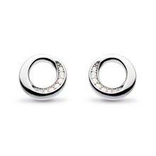 Load image into Gallery viewer, Kit Heath Bevel Cirque PAVE CZ Stud Earrings
