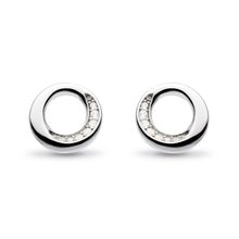 Load image into Gallery viewer, Kit Heath Bevel Cirque PAVE CZ Stud Earrings